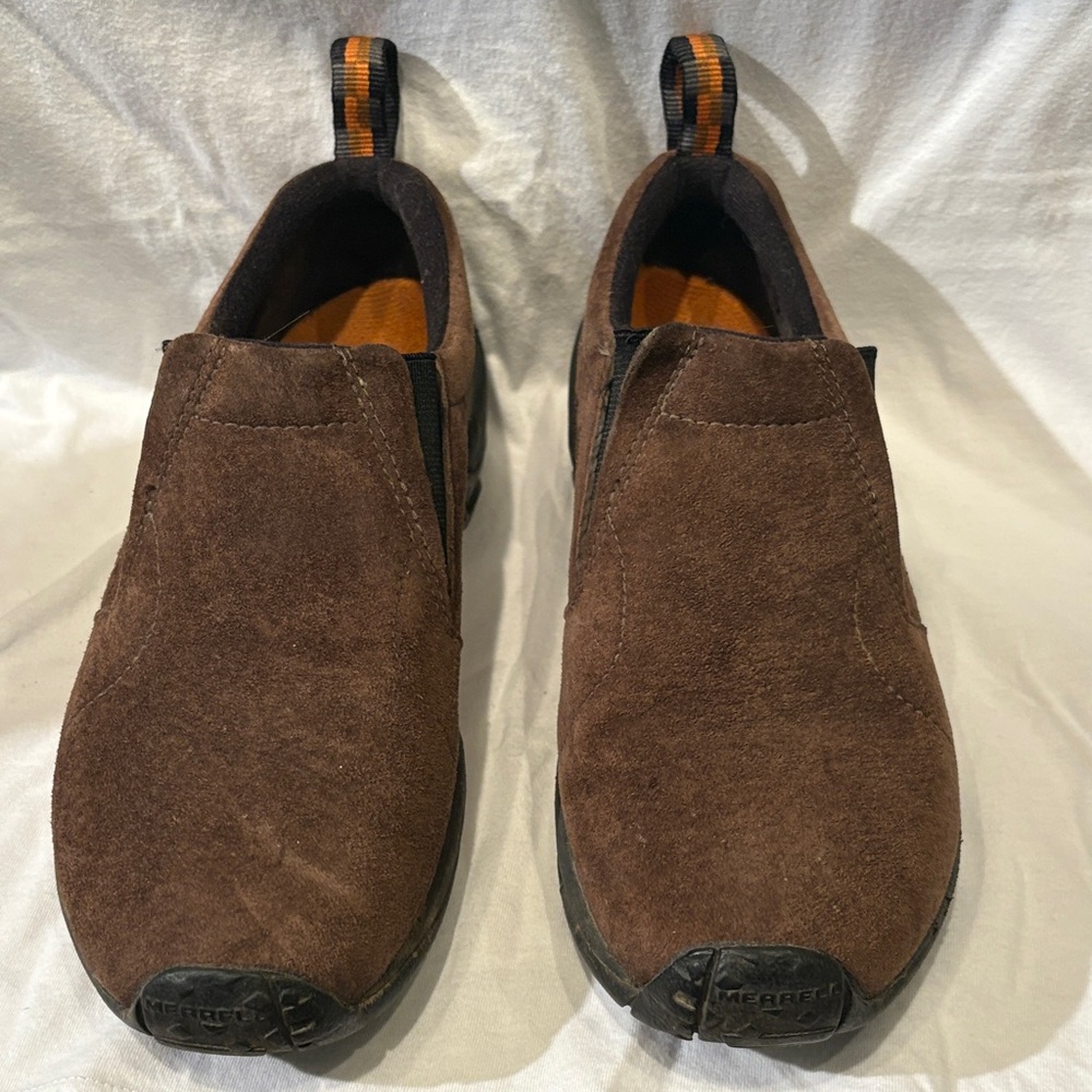 Merrell Men's Chocolate Brown Suede Slip-Ons